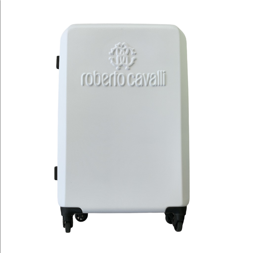 Roberto Cavalli White Travel Bag